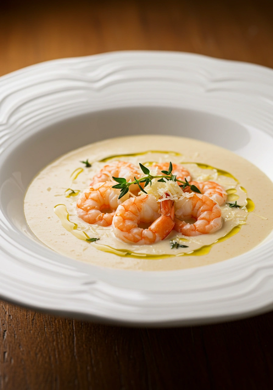 Creamy Shrimp Soup - secondary view